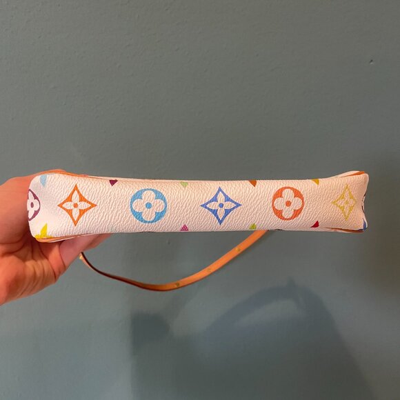 Multi-colored Louis Vuitton Pochette - Like New - Picture 8 of 14